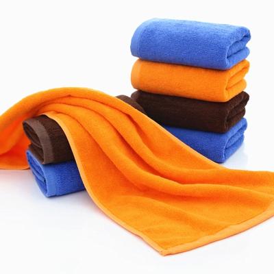 China 100% Child Safe Clear Towel Cotton Face Towel for sale