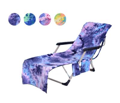 China Quick Dry Quick Dry Tie Dye Microfiber Beach Towel Bath Towel Outdoor Beach Cloth Beach Towel For Hanging Deck Chair for sale