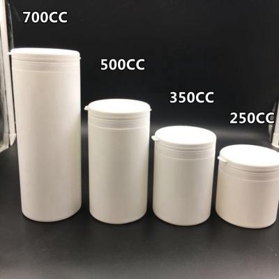 China Meidical Packaging 8oz 250ml New Product Pill Tablet Tablet Plastic Protein Bottles White Plastic Container Jar For Food Packaging for sale