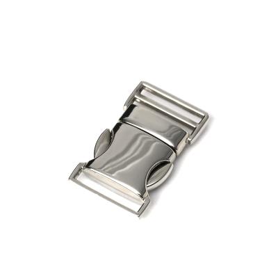 China 12mm Eco-friendly Metal Side Release Buckle Metal Slide Buckles Metal Buckles Accessories for sale