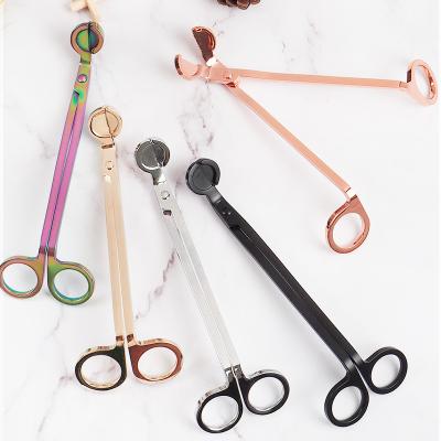 China Candle Wick Trimmer Tool Stainless Steel Wick Trimmer Candle Cutter Candle Scissors Tool Shears for sale