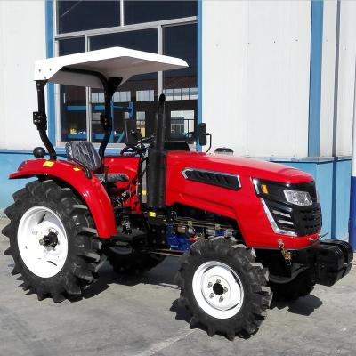 China Farm Tractor 40hp Farm Tractor With Tire And Paddy Field Sunshade for sale