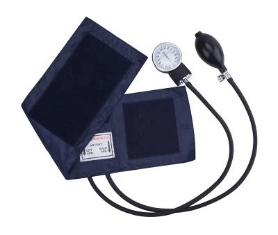 China High Quality Metal Mercury Free Blood Pressure Monitor With Stethoscope Security Aneroid Sphygmomanometer for sale