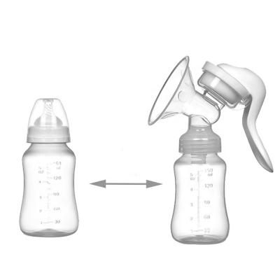 China Baby Feeding Breast Pump Cool Home Used Manual Baby Milk Pump Best Silicone Affordable Risk Free for sale