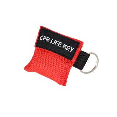 China Training Key Chain CFR Kit Rescue Breathiing Keychain Portable Emergency Ma SK for sale