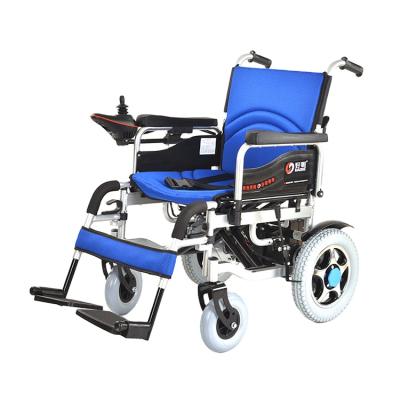 China Rubber Wheel Foldable Electric Power Wheelchair For Disabled for sale