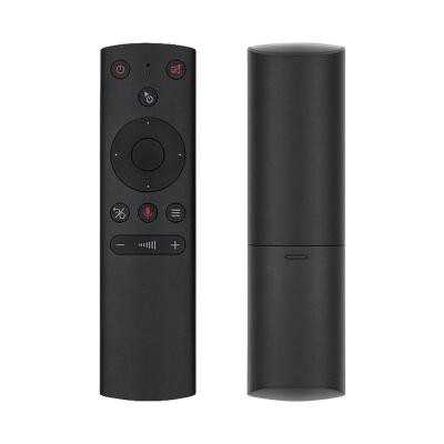 China New G21s 2.4G Wireless LED Indicator Light Air Mouse Gyroscope Voice Control Remote Control For Android TV Box VS G21s Google Assistant Smart Remote for sale