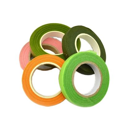 China 30 Y Flower Colorful Paper Garden Accessory Craft Colorful Paper Flower ANTISTATIC Tape Colored Green Strip For Garden for sale