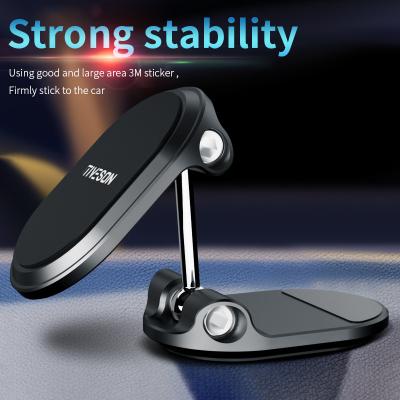 China New Arrival Mini Strong Magnetic Phone Holder Car Air Vent Mount Holder Magnet Car Support Adjustable Suitable For Smart Phones for sale