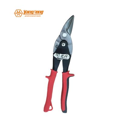 China Customized Professional Chrome MULTI FUNCTIONAL Vanadium Straight/Left Head Steel Aviation/Right Cutting Tin Scissor Snips for sale