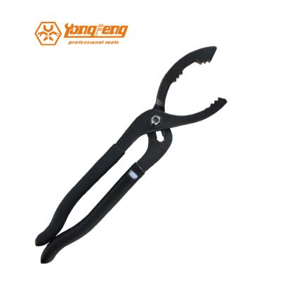 China 10inch Soft Dipped Handle Blackened Filter Wrench 10inch for sale