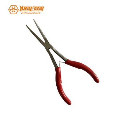 China 185mm Long Needle Steel Bend Nose Mini Multi Tool Pliers for sale