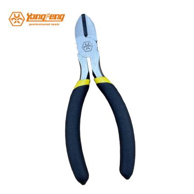 China Soft Dipped Handle Cut Polished Diagonal Cut Pliers 8 Inch for sale