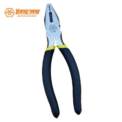 China Cutting Soft Dipped To Handle Polished 8 Inch Combination Pliers for sale