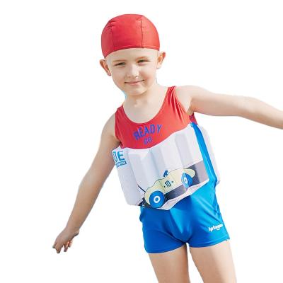 China New Design Antibacterial Cute Cartoon Sabolay Kids Swimwear Buoyancy Baby Boys Comfortable Floating Adjustable Swimwear for sale