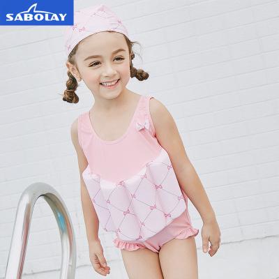 China Sabolay Antibacterial Toddler Boys Girls Kids Float To Suit Floatation Adjustable Swimsuits With Removable 8 Buoyancy Sticks Training Swimsuit for sale