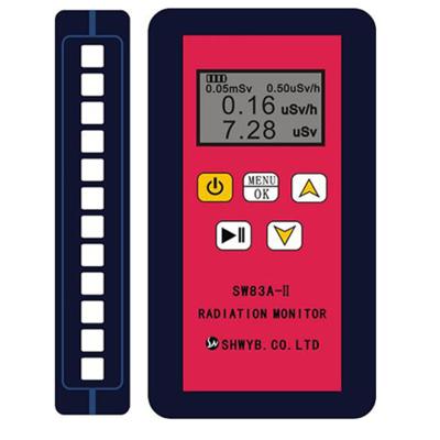 China Dosimeter measurement with 40 kev energy channel at cumulative dose 0.01uSv from mev 3 to 9999mSv SW83A-II-Kelly for sale