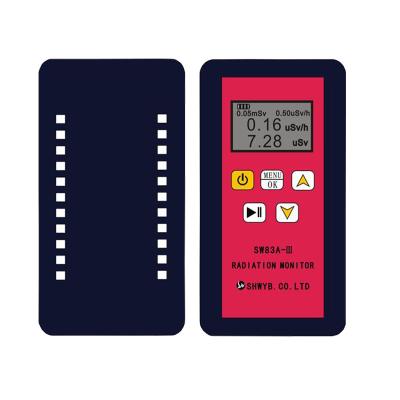 China Digital Dosimeter with Beta Rays X/Y Energy Range 40 to 3 mev Monitors Radiation Intensity in Various Radioactive Locations SW83A-III-Kelly for sale