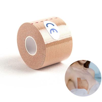 China Sexy Style Women Bumper High Quality Invisible Wholesale Custom Breast Lift Tape Sticker Waterproof Reusable Tape for sale