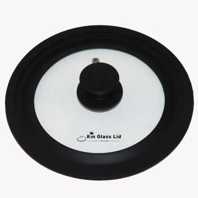 China Viable PARENTS LID Cast Iron Wok Pots Filters Replacement Parts Kitchenware Cookware Silicone Tempered Glass Universal Lids Different Sizes for sale