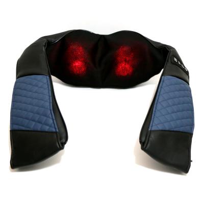 China 2021 Most Popular Good Quality Neck Shoulder Car Home Electric Wireless Massage Pillow for sale