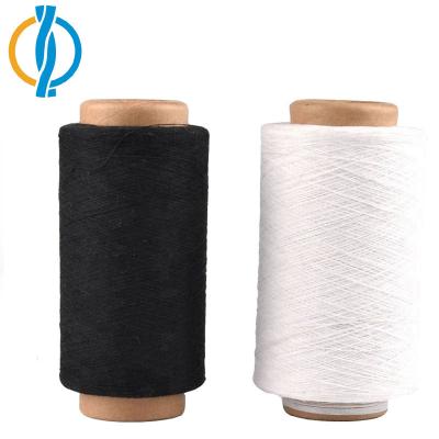 China Open End Ne 3s to 30s Polyester Black and White Cotton Regenerated Yarn Recycled Blended Cotton Carded Open End Yarn for sale