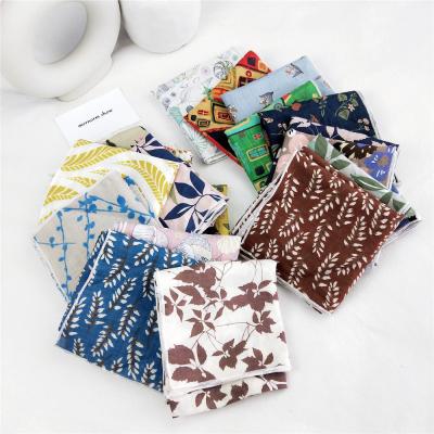 China New Arrival Soft Smooth Ladies Small Silk Scarf Custom Digital Printed Cool Square Print Scarves For Women for sale