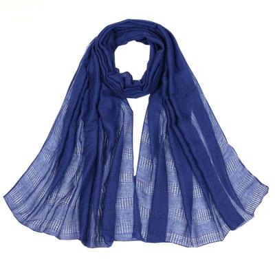 China Wholesale Pure Color New Design Shawl Cotton Lady Hijab Brand Arab Running Scarf For Women for sale