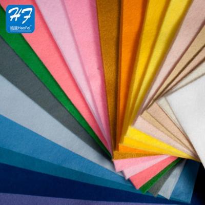 China Anti-Pull 10 Colors A4 Sheets Handmade Felt Fabric Craft Sewing Scrapbook 1mm Thick for sale