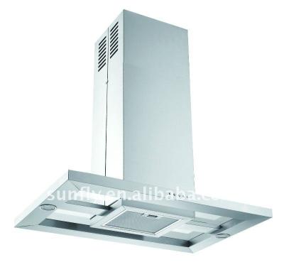 China kitchen air range hood island style with CE ROHS kitchen appliance LOH8903-03(900mm) LOH8903-03(900mm) for sale