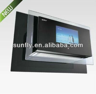 China LOH8610-T2 (900mm) Tempered Glass Copper Kitchen-Range Overhead Exhaust CE&RoHS With TV for sale