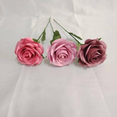 China Romantic Red Rose Paper Flowers Paper Bouquet Paper Flower for sale