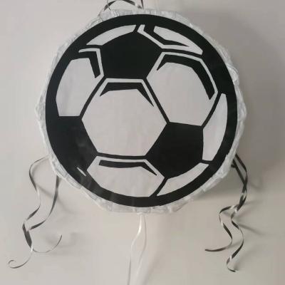 China Handwork Soccer Pinata Kids Party Decoration Series Foldable Pinatas Maker Custom Pinata for sale