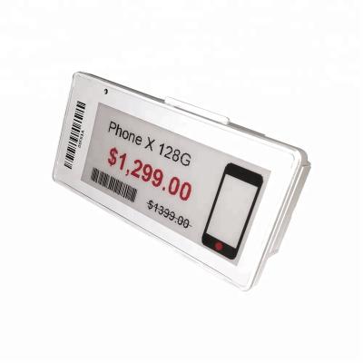 China Electronic Shelf Label SUNY E-Paper Digital Price Tag Electronic Wireless E-ink Display Electronic Shelf Label Eel for sale