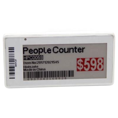 China Supermarket Pricing Suny Supermarket Shef 2.9Inch Electronic Shelf Label ESL Tag for sale