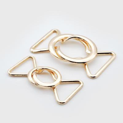 China Bags Wholesale customization of belt buckle Fashion alloy 8-shaped buckle Belt connecting button for sale