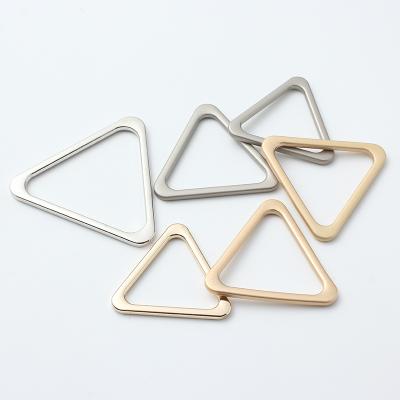 China Other buckles for bags triangle metal triangle belt buckle D ring strap buckle for sale