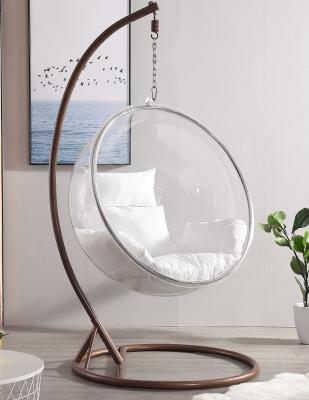 China NEWRGY Extended Bubble Chair with Hanging Bracket Acrylic Clear Swing Chair Acrylic Hanging Transparent Bubble Swing Chair for sale