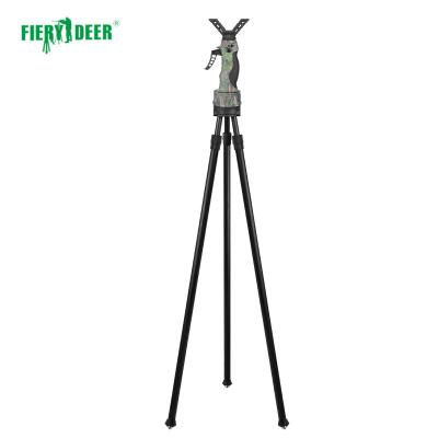 China Gun rest to hunt & FieryDeer Gen6 DX-004-GEN5 T Rifle Shooting Rest Tripod Hunting Shooting Stick Elescopic Hunting Props for sale