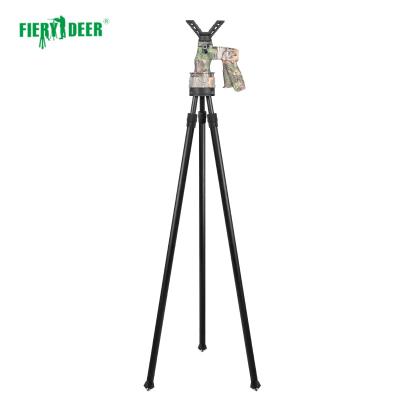 China Gun rest to hunt & FieryDeer Gen6 DX-004-02GEN6 Hunting Accessories Rifle Shooting Rest Shooting Rest Telescopic Tripod Hunting Shooting Stick/Red Dot Sight for sale