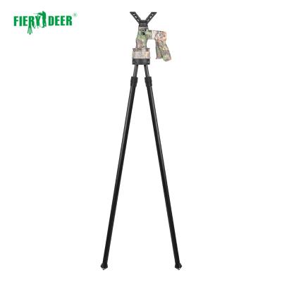 China Gun rest to hunt & FieryDeer Gen6 Hunting Accessories Rifle Shooting Rest Telescopic Tripod DX-003-02GEN6 Hunting Shooting Stick for sale