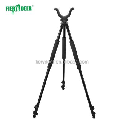 China Durable Fiery Camera Twist Lock Aluminum Deer Shooting Stick Walking Stick / Hunting Stick for sale