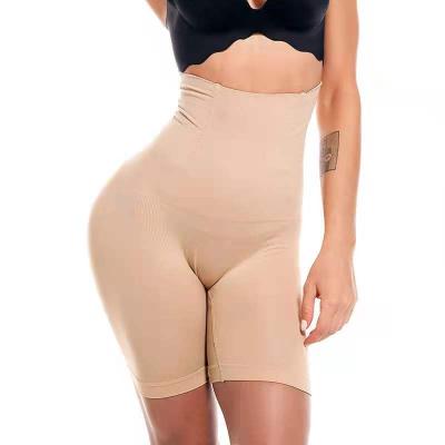 China New Design Women Elasticity Waist Control Breathable High Tummy Control Seamless Hip Enhancer Body Shaper Shapewear For Women for sale