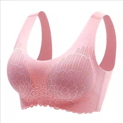 China QUICK DRY hot selling bra Thailand comfort push up lace laser bra seamless one piece women sizes big for sale