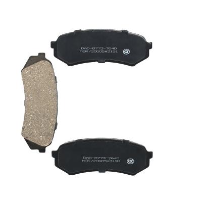 China D8773 Brake Product Brake Pads Manufacturer Brand Auto Spare Parts Ceramic Durable Brake Pad for sale