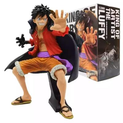 China Cartoon Toy One Piece Anime Figure Wano Country Haoushoku Haki Luffy Collect Figurine Doll Toys for Children Gift 20cm for sale