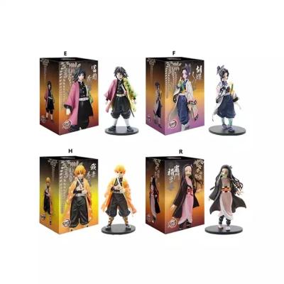 China Cartoon Toy 15 styles Hot-selling Anime Demon Slayer Character Model Decoration Collection Toy Blind Box Action Figure for sale