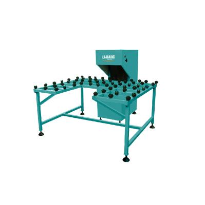 China Hollow Glass Production Line Glass Grinding Machine Hand Use Edging Machine For Glass Polishing For Glass Insulating Processing for sale