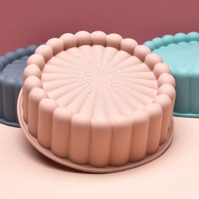 China Disposable Silicone Cake Mold For Cakes Mousse Decorating Mold Bakeware Tools Chocolate Fondant Maker Dessert Baking PA for sale