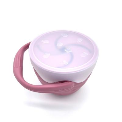 China Bpa Free Safe Baby Food Storage Container Kids Fridge Low Moq Collapsible Silicone Snack Cup With Lid for sale